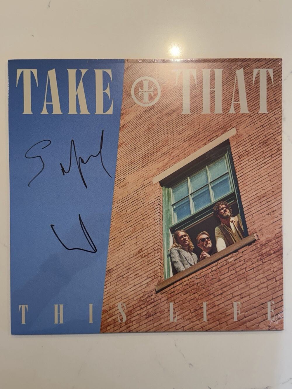 Take That - This Life 12” Vinyl LP SIGNED AUTOGRAPHED Sealed #2